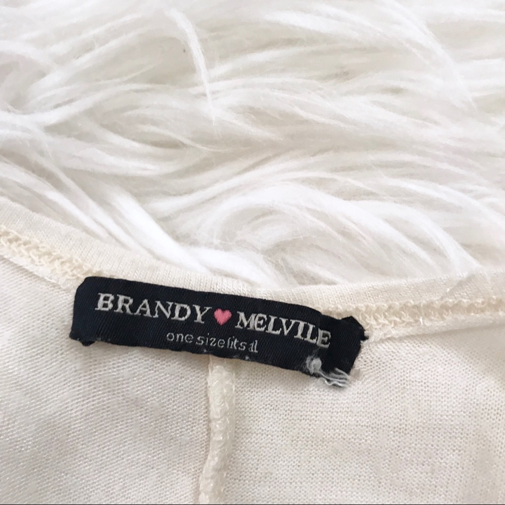 Brandy Melville Mirella Hamsa Hand Embroidery Tank - Picture 4 of 5